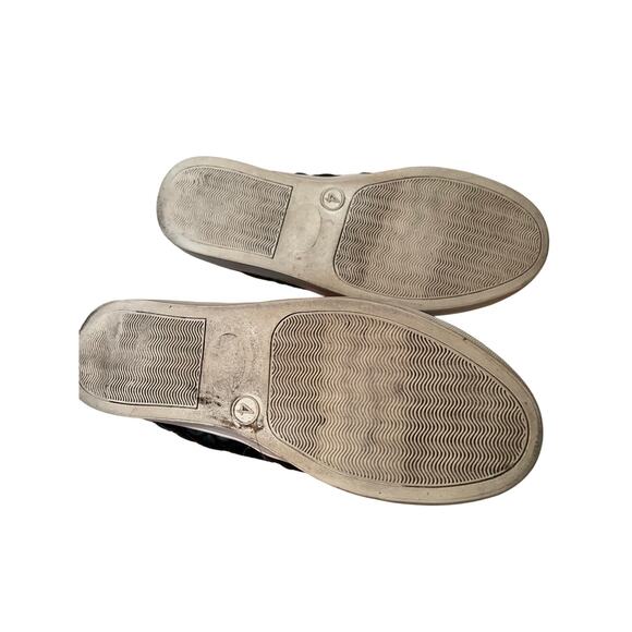 Steve Madden women’s Sz 4 Ecentriq quilted Slide on Black loafers - Picture 4 of 6